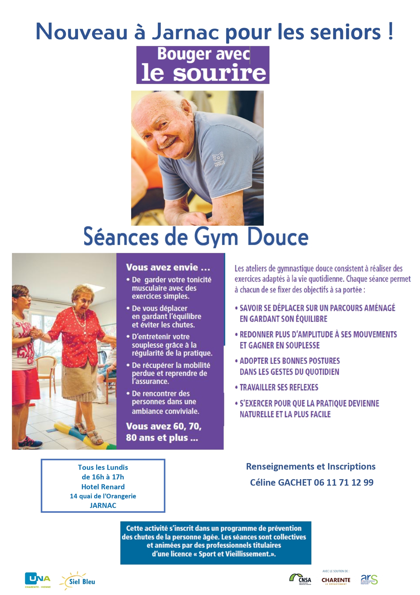 Gym douce pour les seniors
