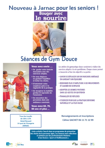 Gym douce pour les seniors
